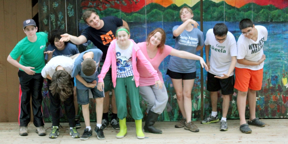 Vermont Summer camp the drama group